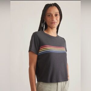 Marine Layer easy crop graphic tee